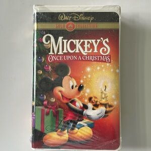 Walt Disney Mickey’s Once Upon A Christmas VHS